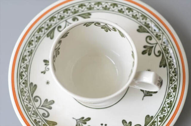 ドイツ製 VILLEROY&BOCH Alt Amsterdam カップ&ソーサー ビレロイ＆ボッホ 陶器 アンティーク ヴィンテージ_260610