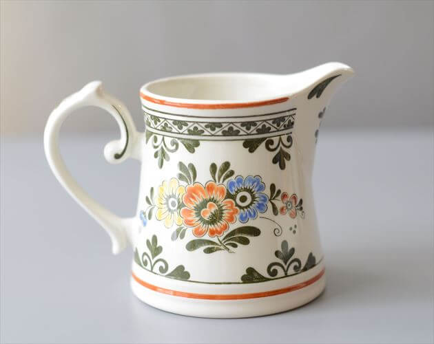 ドイツ製 VILLEROY&BOCH Alt Amsterdam クリーマー ミルクポット ビレロイ＆ボッホ 陶器 アンティーク ヴィンテージ_260610