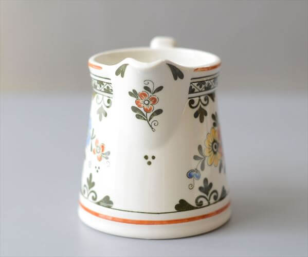 ドイツ製 VILLEROY&BOCH Alt Amsterdam クリーマー ミルクポット ビレロイ＆ボッホ 陶器 アンティーク ヴィンテージ_260610