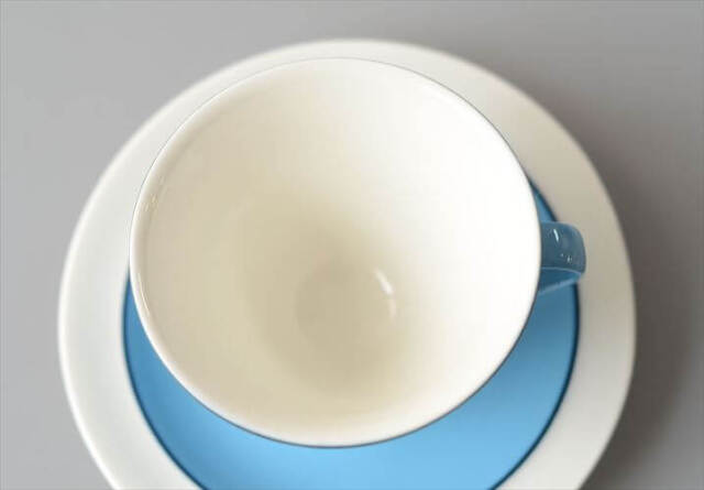 ARABIA アラビア Harlekin Turquoise カップ&ソーサー ハレキン Inkeri Leivo 北欧食器 フィンランド ヴィンテージ_260616