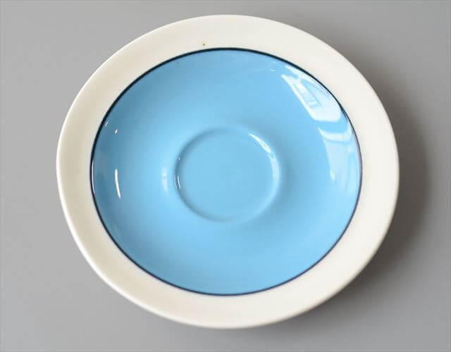 ARABIA アラビア Harlekin Turquoise カップ&ソーサー ハレキン Inkeri Leivo 北欧食器 フィンランド ヴィンテージ_260616