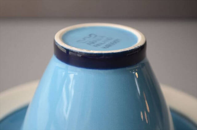 ARABIA アラビア Harlekin Turquoise カップ&ソーサー ハレキン Inkeri Leivo 北欧食器 フィンランド ヴィンテージ_260616