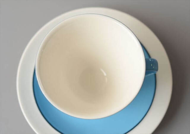 ARABIA アラビア Harlekin Turquoise カップ&ソーサー ハレキン Inkeri Leivo 北欧食器 フィンランド ヴィンテージ_260616