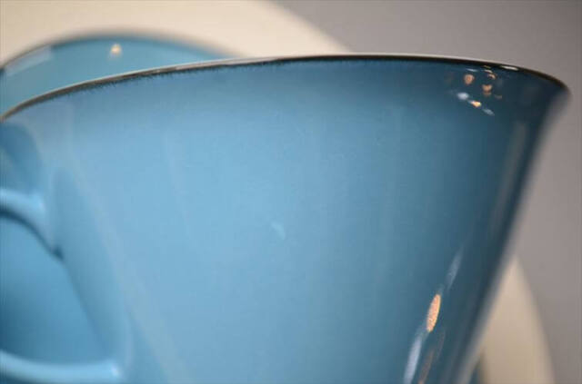 ARABIA アラビア Harlekin Turquoise カップ&ソーサー ハレキン Inkeri Leivo 北欧食器 フィンランド ヴィンテージ_260616