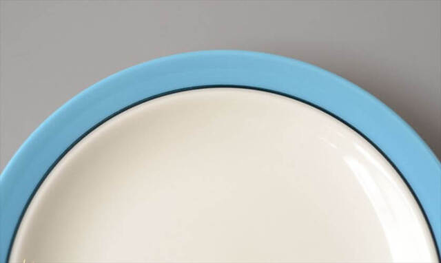 ARABIA アラビア Harlekin Turquoise 17cm プレート お皿 ハレキン