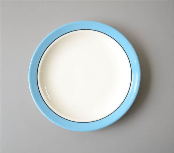 ARABIA アラビア Harlekin Turquoise 17cm プレート お皿 ハレキン Inkeri Leivo 北欧食器 フィンランド ヴィンテージ _260617