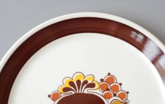 ノルウェー製 Stavangerflint August 18cm プレート お皿 スタヴァンゲルフリント オーガスト 北欧 食器 ヴィンテージ アンティーク