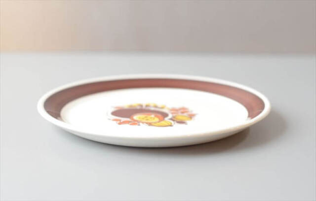 ノルウェー製 Stavangerflint August 18cm プレート お皿 スタヴァンゲルフリント オーガスト 北欧 食器 ヴィンテージ アンティーク