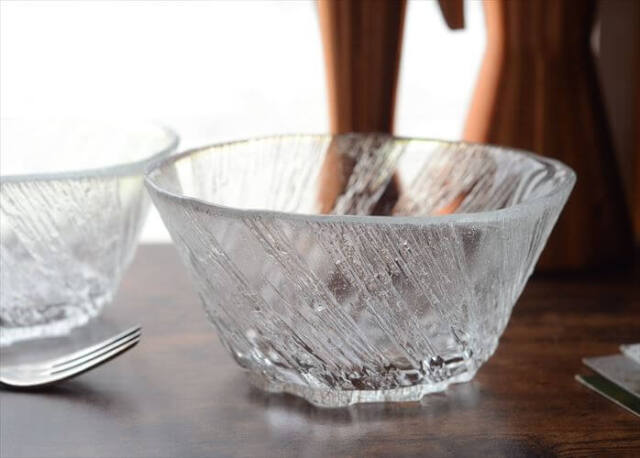 iittala Kuura ガラスボウル イッタラ クーラ Tapio Wirkkala 北欧食器 フィンランド 北欧 ヴィンテージ アンティーク_260714