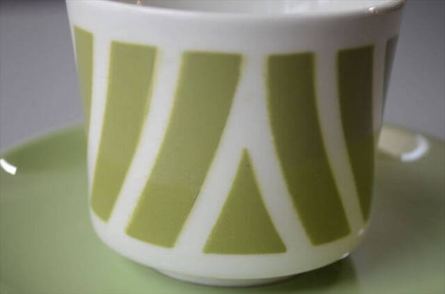 ARABIA アラビア STENCIL Vinoraita カップ＆ソーサー ステンシル BRモデル Goran Back 北欧食器 ヴィンテージ_260818