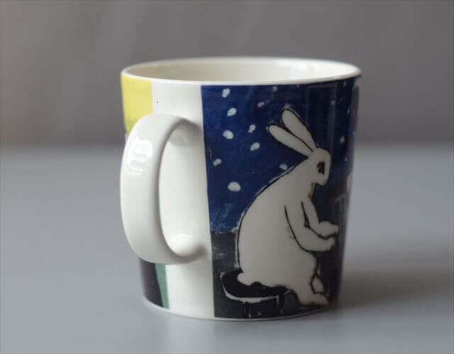 ARABIA Helja Liukko-Sundstrom 2000年 Computer Bunny マグカップ アラビア ヘルヤ PCバニー ウサギ フィンランド 北欧 ヴィンテージ