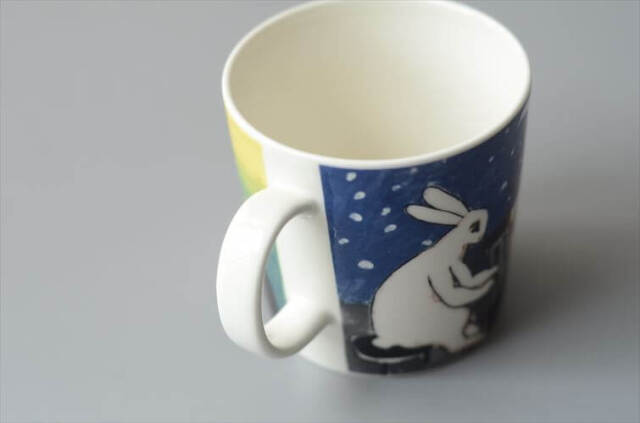 ARABIA Helja Liukko-Sundstrom 2000年 Computer Bunny マグカップ アラビア ヘルヤ PCバニー ウサギ フィンランド 北欧 ヴィンテージ