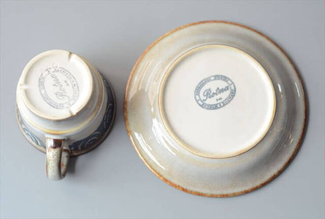 デンマーク製 SOHOLM Rotna カップ＆ソーサー スーホルム 北欧食器 北欧 ヴィンテージ アンティーク_260825