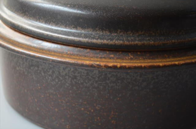 ARABIA アラビア Ruska 大きめ 蓋つきボウル キャセロール 23cm ココット型 ルスカ 北欧 食器 フィンランド ヴィンテージ_261007