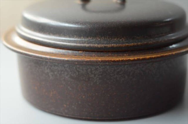 ARABIA アラビア Ruska 大きめ 蓋つきボウル キャセロール 23cm ココット型 ルスカ 北欧 食器 フィンランド ヴィンテージ_261007