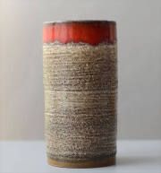 東ドイツ製 ヴィンテージ Strehla Fat Lava Vase 花瓶 花器 ファットラバー ミッドセンチュリー期 フラワーベース アンティーク
