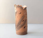ドイツから ヴィンテージ 陶器の花瓶 花器 Art pottery フラワーベース