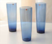 フィンランド製 iittala i-lineシリーズ ガラス タンブラー vase イッタラ 2204 Timo Sarpaneva 北欧 ヴィンテージ_261014