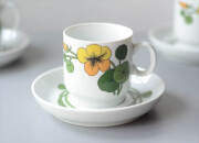 ドイツ製 Rosenthal Thomas カップ＆ソーサー ローゼンタール トーマス コーヒー 食器 陶器 ヴィンテージ アンティーク_250930