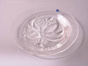 フィンランド製 Nuutajarvi ARABIA Pioni 21cm ガラスプレート ヌータヤルヴィ アラビア ピオニ Oiva Toikka ヴィンテージ_260304