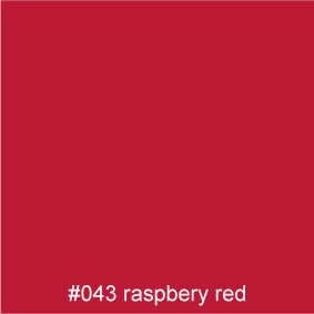 #043 raspberry red
