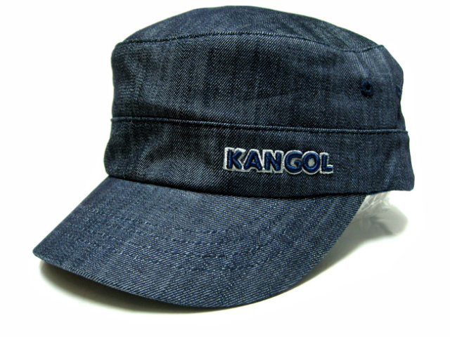 Kangol DENIM ARMY CAP インディゴ