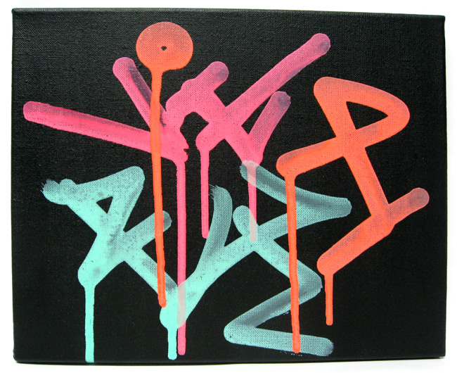 VERYONE 直筆キャンバス　サイズ（17.5cm×22cm)