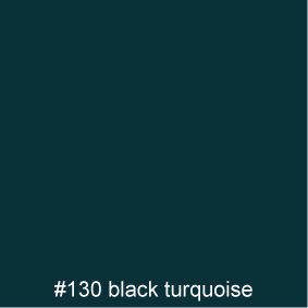 #130 black turquoise