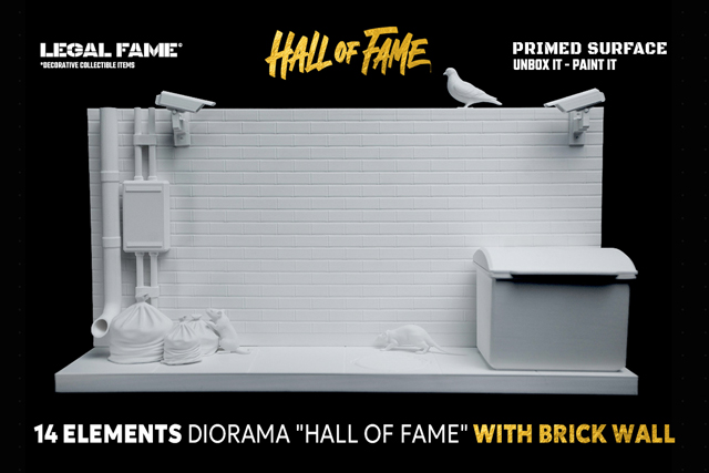 14 Elements Diorama Hall of Fame with BRICK