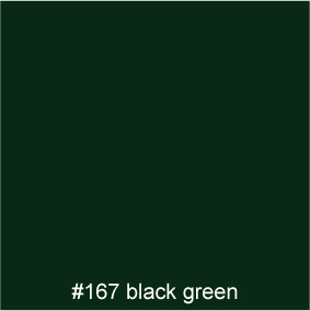 #167 black green
