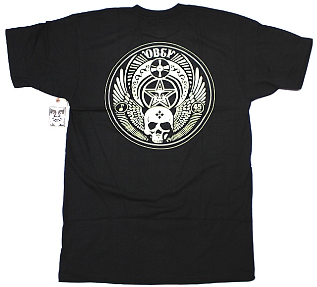 OBEY  ''Skull and Wing'' Tシャツ