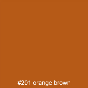 #201 orange brown