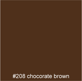 #208 chocolate brown