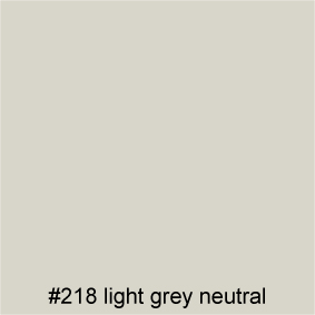 #218 light grey neutral