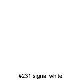 #231 signal white