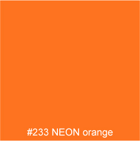 #233 NEON-orange 蛍光