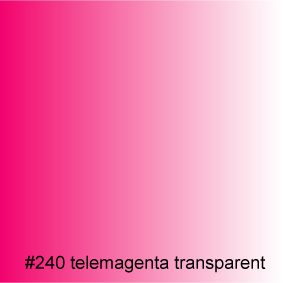 #240 telemagenta transparent　半透明