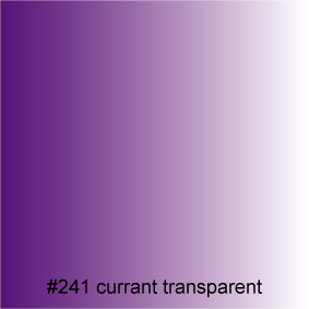 #241 currant transparent　半透明