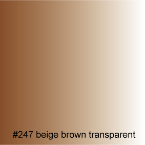 #247 beige brown transparentt　半透明