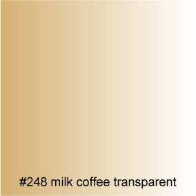 #248 milk coffee transparent　半透明