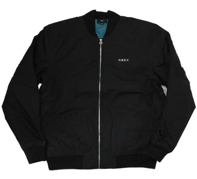OBEY OUTBOUND ジャケット　　ブラック