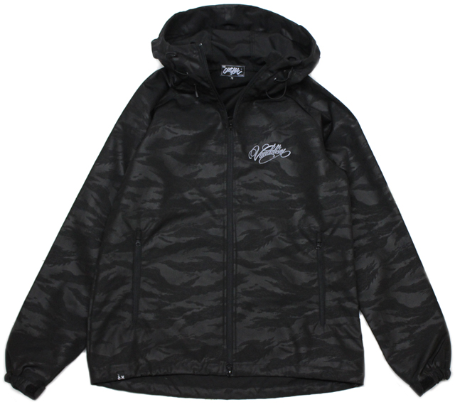 ART SIDE  "VANDALISM" シェルパーカー ジャケット タイガーブラック