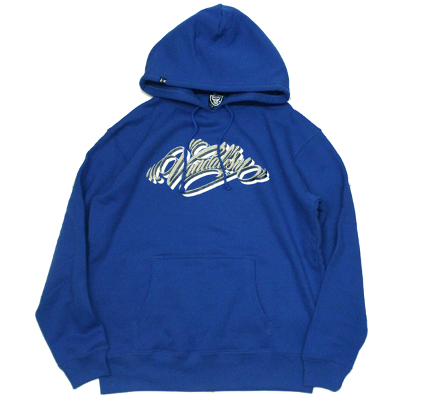 ART SIDE ZENONEデザイン "VANDALISM" Hoodパーカー 10oz ロイヤルブルー