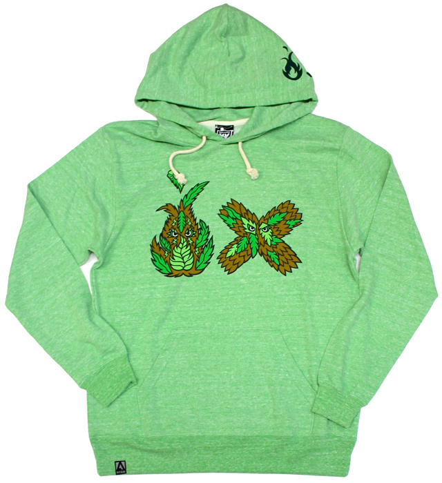 ART SIDE×BIGFOOT "ロゴ"ブレンドHoodパーカー　3色展開　