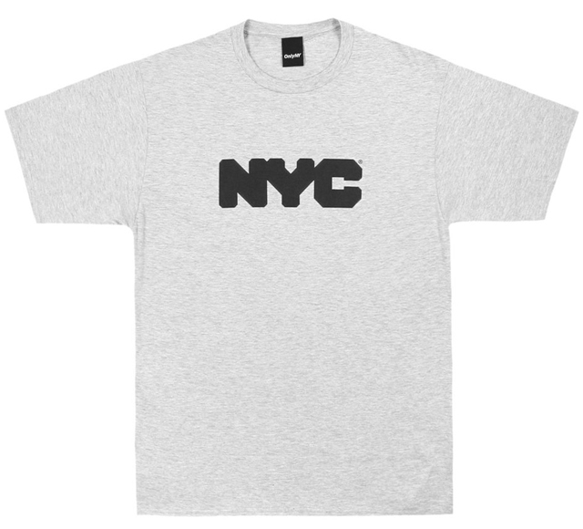 ONLY NY ''NYC Logo'' Ｔシャツ ヘザーグレー