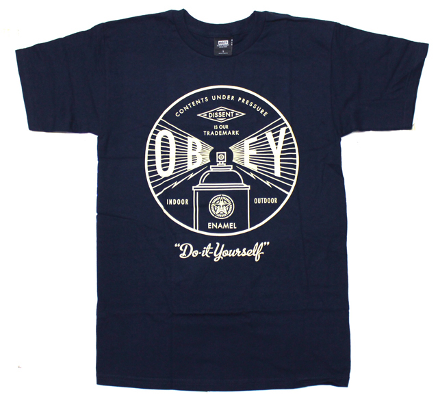 OBEY  ''UNDER PRESSURE'' Tシャツ 2色展開