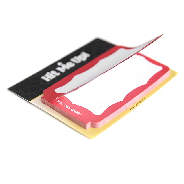 限定アイテム ''EGGSHELL STICKER'' Sticky Notes (Red) -50枚入り
