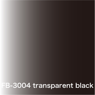 FLAME 3004 transparent black (半透明ブラック）
