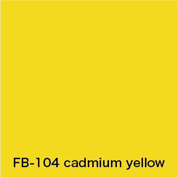 FLAME 104 cadmium yellow
