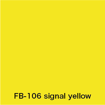 FLAME 106 signal yellow